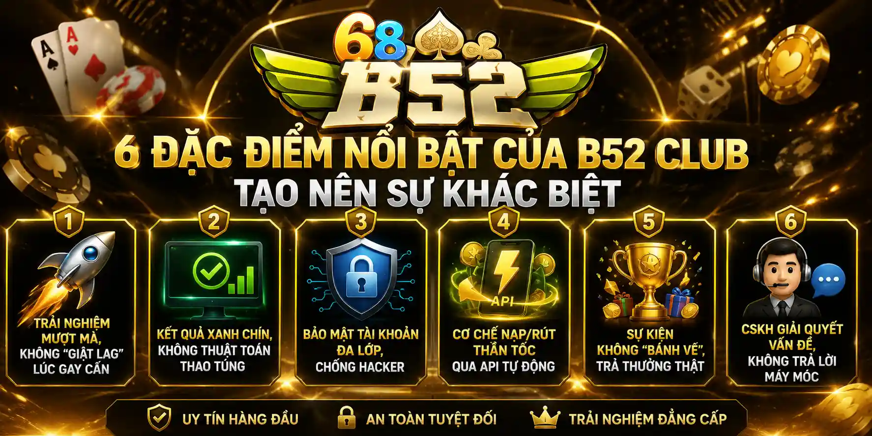 6 dac diem noi bat cua b52 club tao nen su khac biet