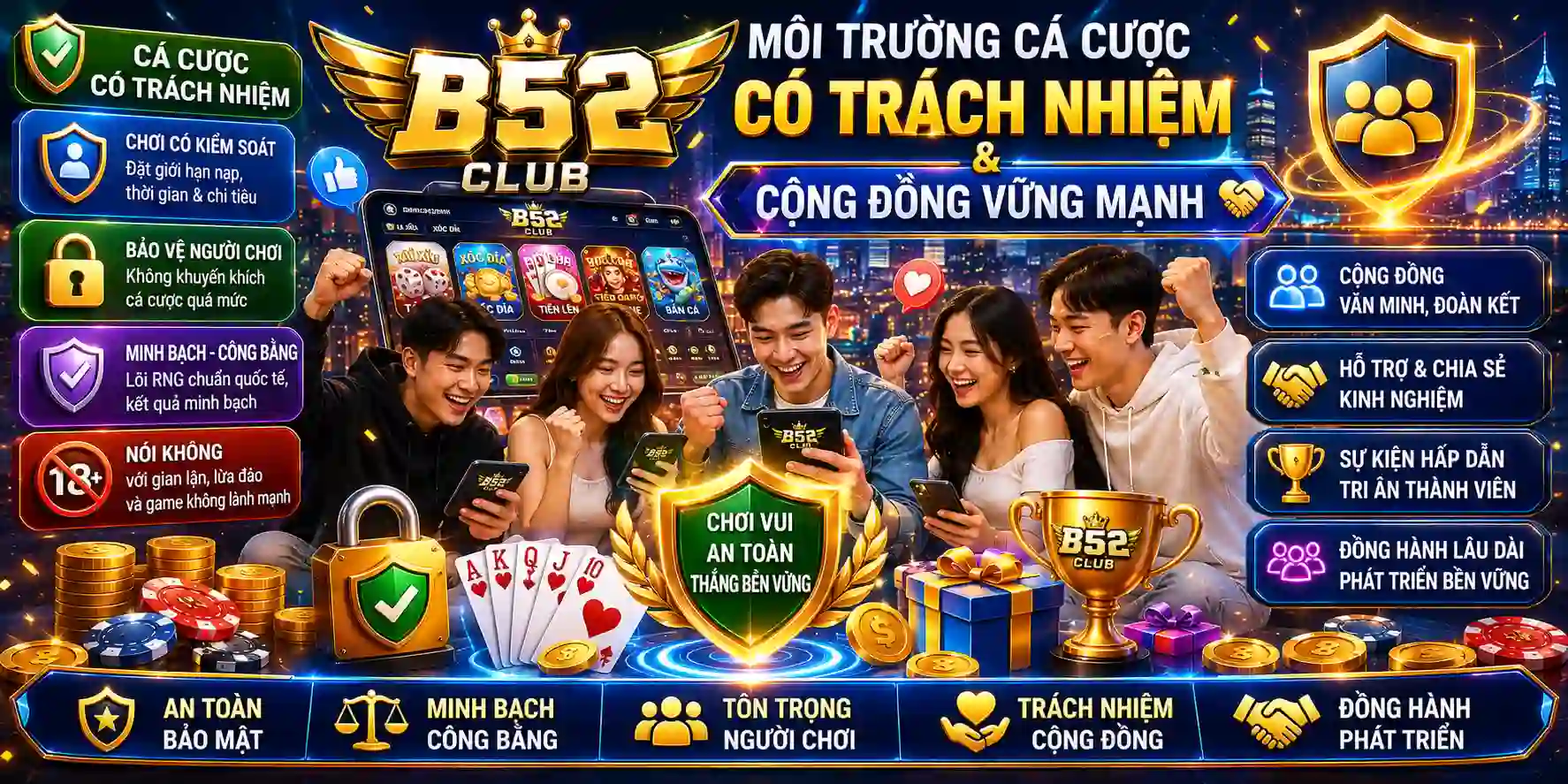 b52 club moi truong ca cuoc co trach nhiem cong dong vung manh